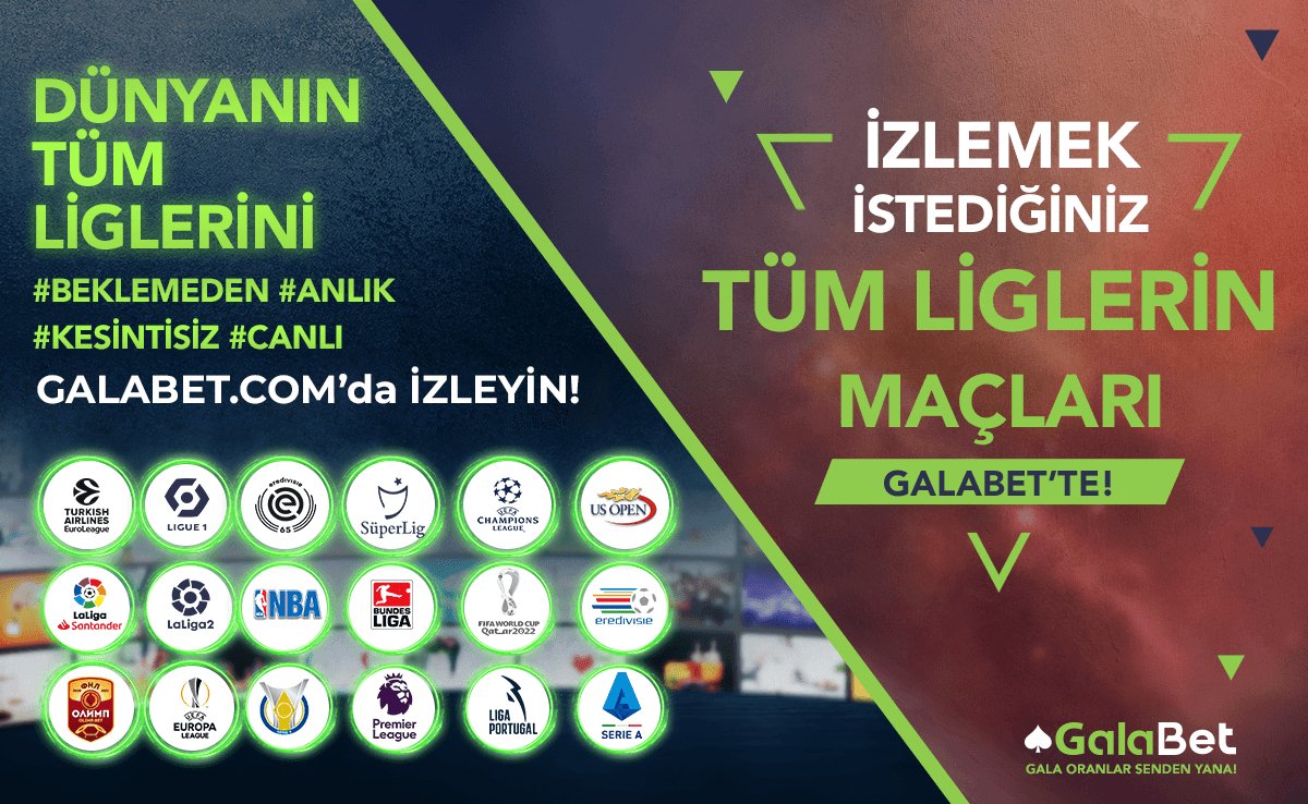 Galabet tüm lig maçları