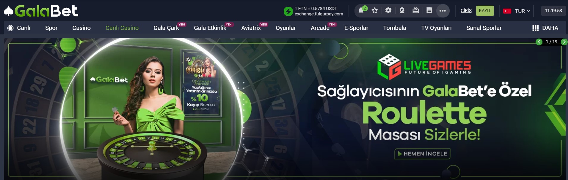 galabet slot bölümü